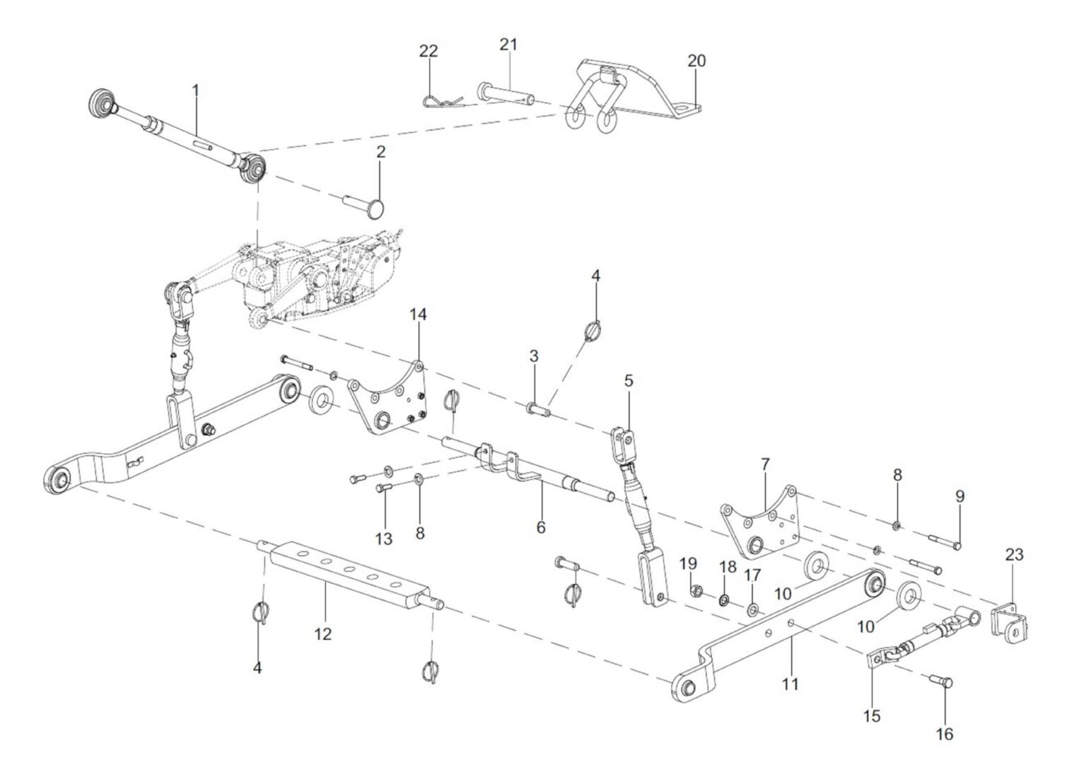 HY-7_THREE POINT LINKAGES - Solis Suomi