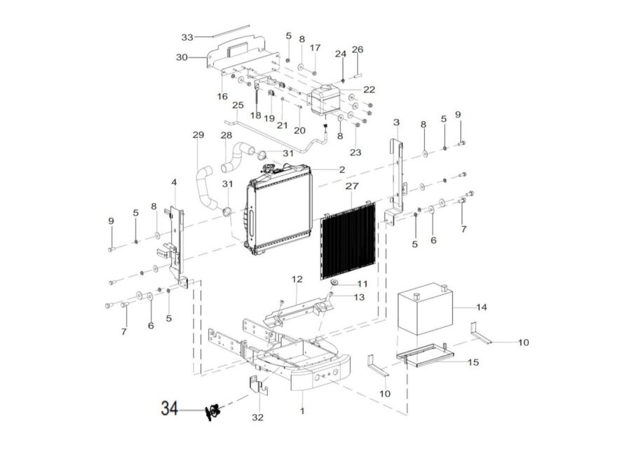 EA-3_RADIATOR ASSY