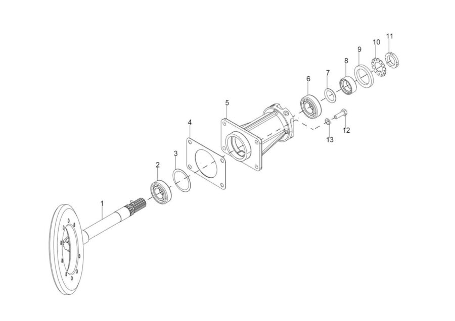 FA-5_TAIL PINION ASSY.