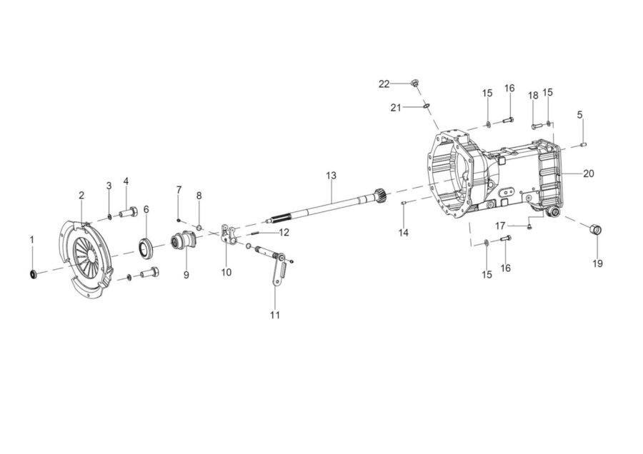 TM-2_CLUTCH HOUSING & UNIVERSAL JOINT