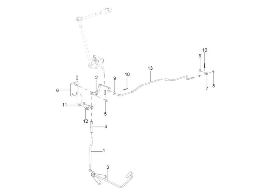 BC-5_FOOT ACCELERATOR & LINKAGES ASSY.