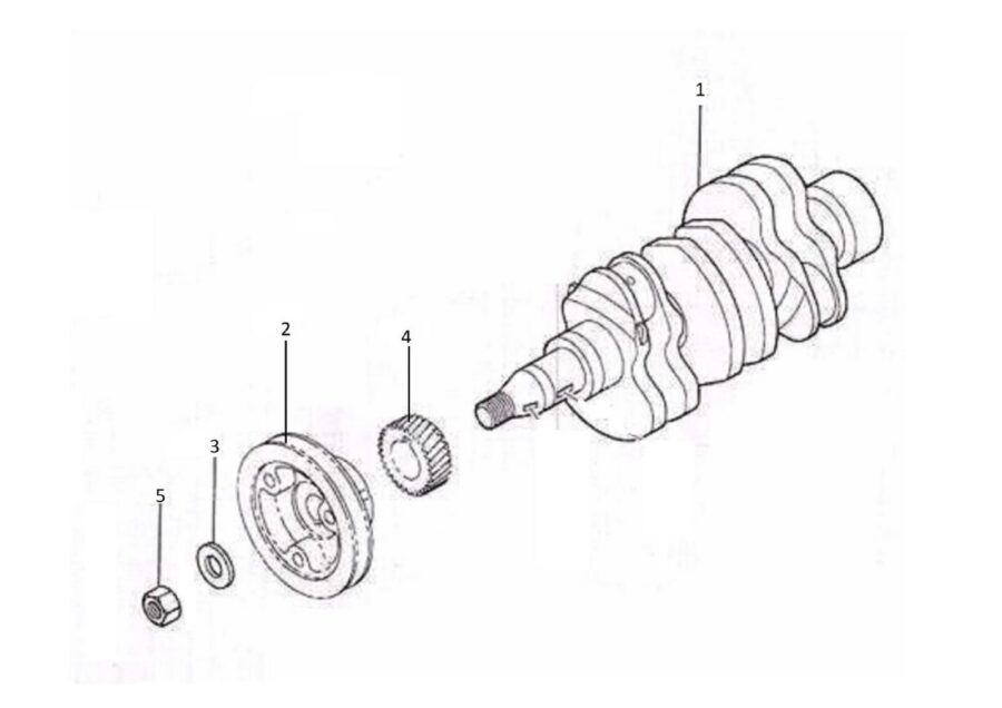 EN-12_CRANKSHAFT & PULLEY