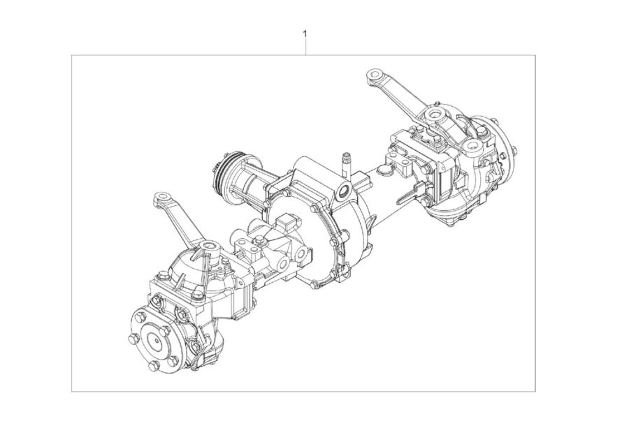 FA-9_FRONT AXLE ASSY (PADDY)