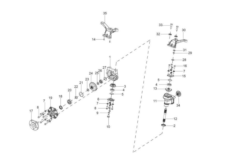 FA-10_STUB AXLE ASSY (PADDY)
