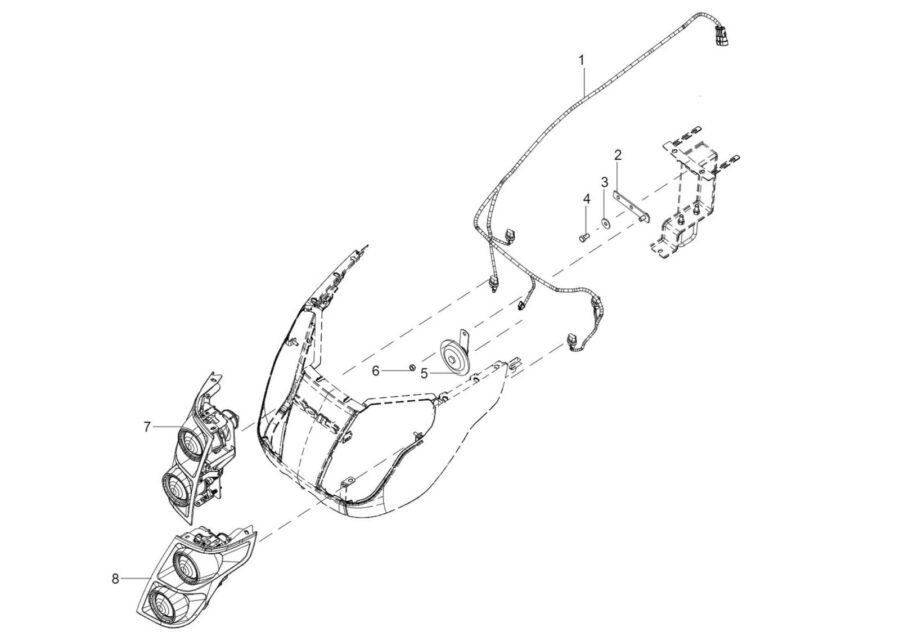EL-3_HEAD LAMP HARNESS