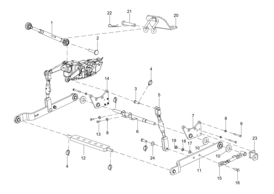 HY-6_THREE POINT LINKAGE