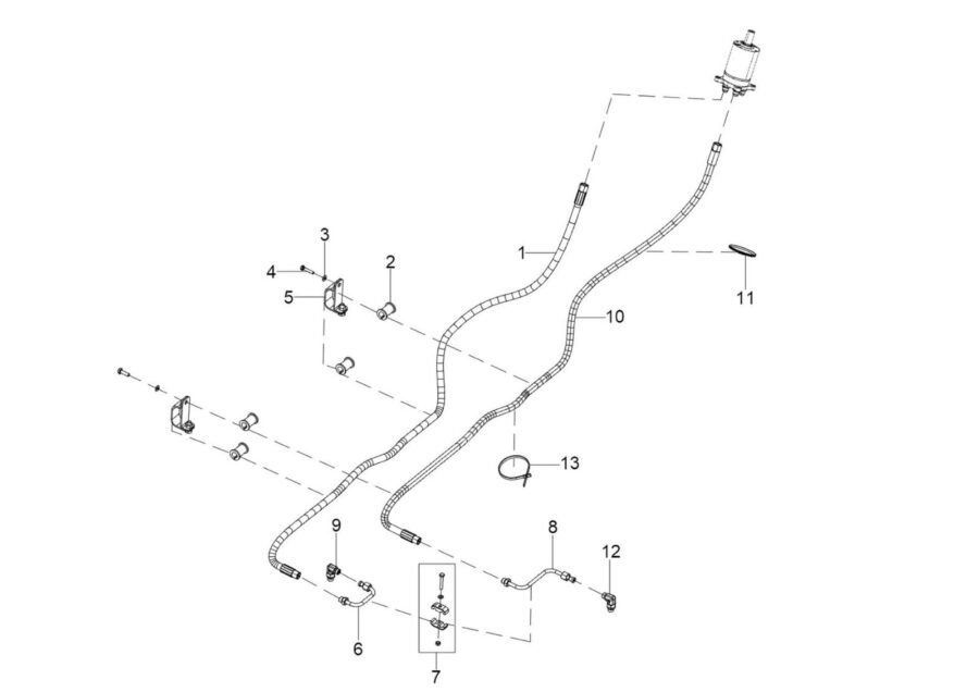 HY-12_STEERING UNIT PIPES