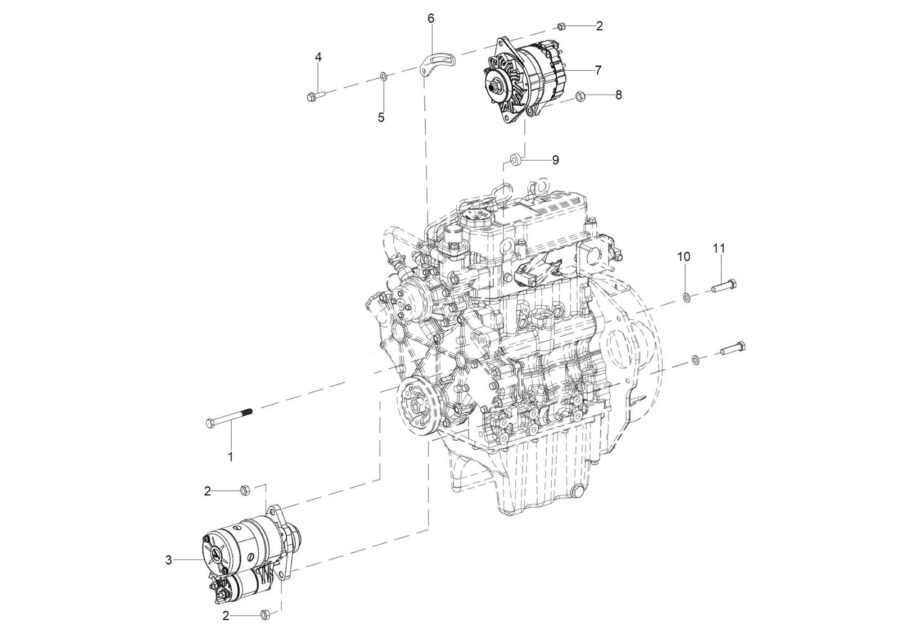 EA-7_ALTERNATOR AND STARTER