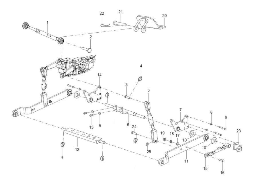 HY-6_THREE POINT LINKAGE