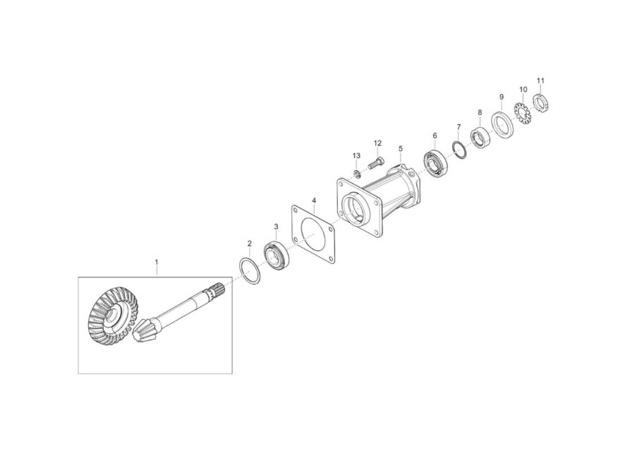 FA-7_TAIL PINION ASSY.