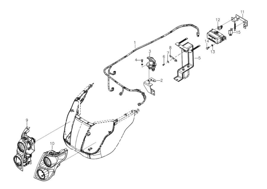 EL-4_HEAD LAMP HARNESS