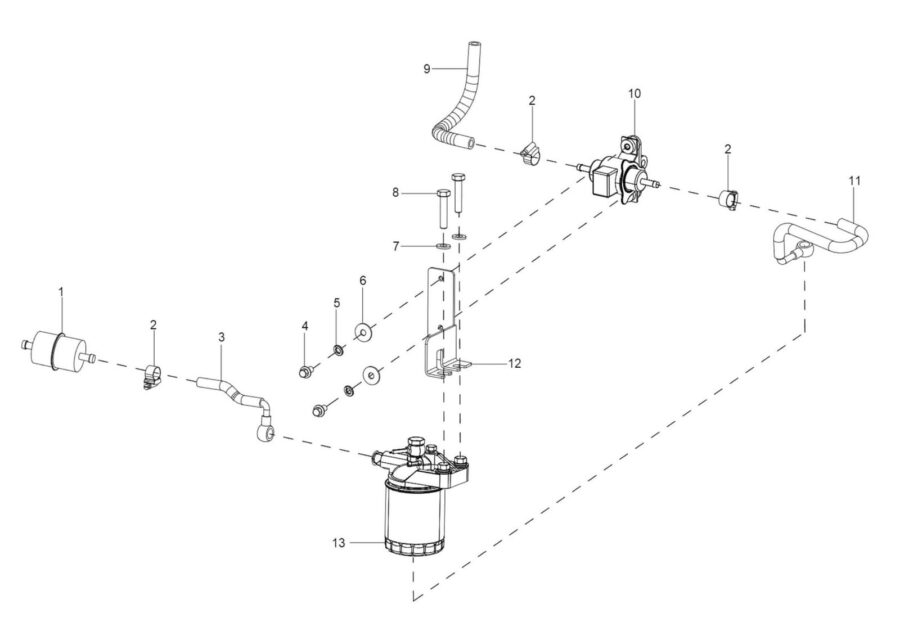 HY-14_FUEL PIPE ASSY