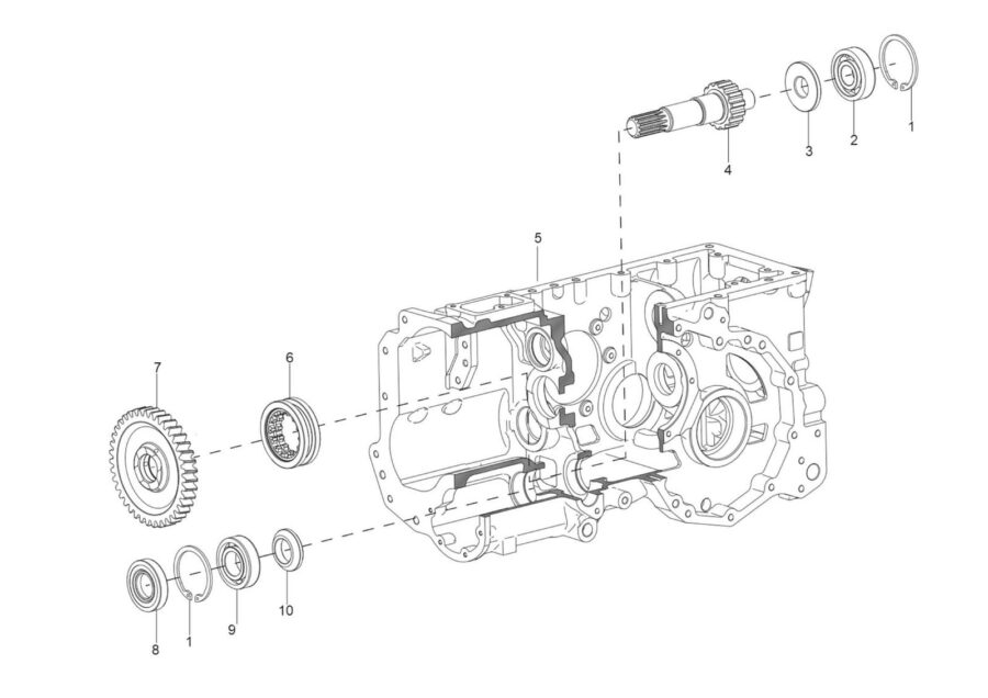 TM-7_4WD SHAFT ASSY