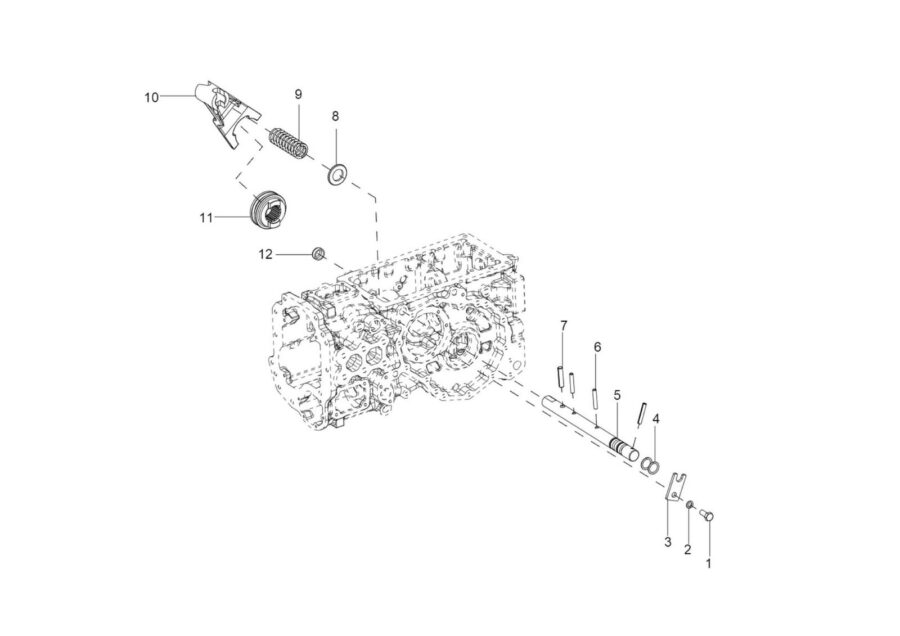 TM-11_DIFF LOCK LEVER ASSY
