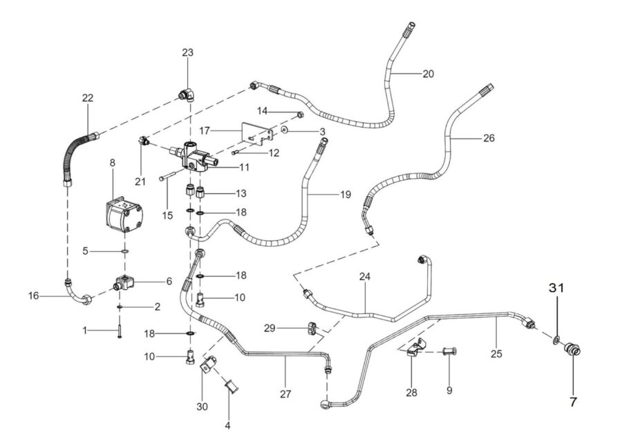 HY-9_DELIVERY LINE ASSY.