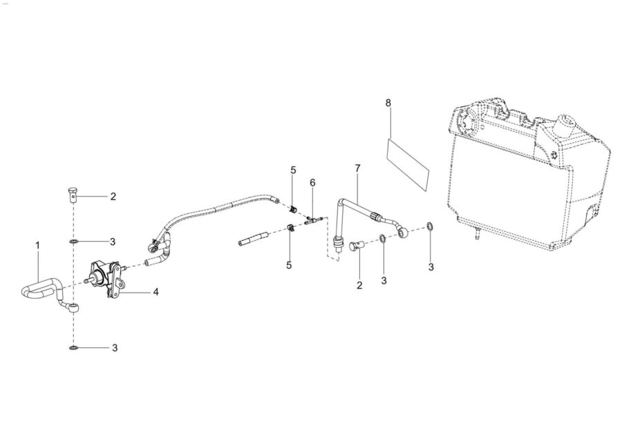EA-7_FUEL PIPE ASSY. (FILTER TO FEED PUMP)