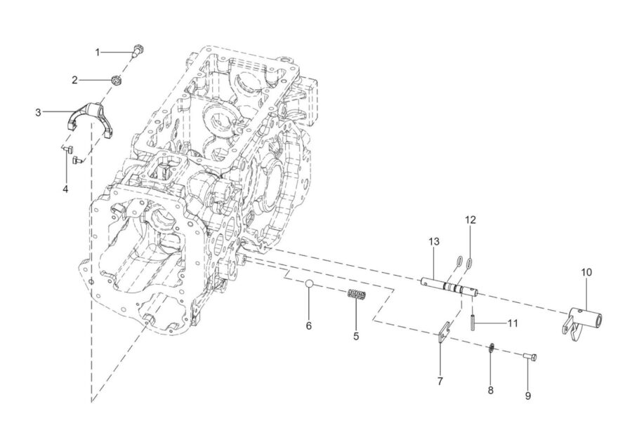 TM-11_4WD FORK & LEVER ASSY.