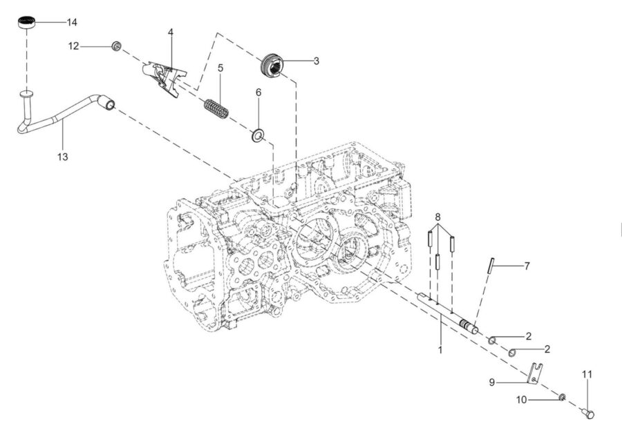 TM-20_DIFFERENETIAL LOCK LEVER ASSY.