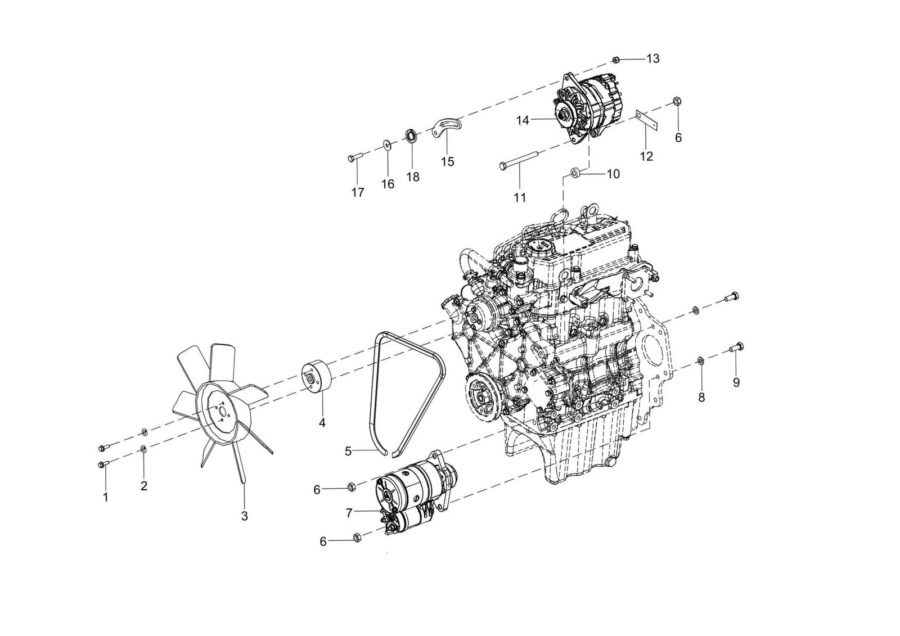 EL-7_ALTERNATOR & STARTER MOTOR ASSY.