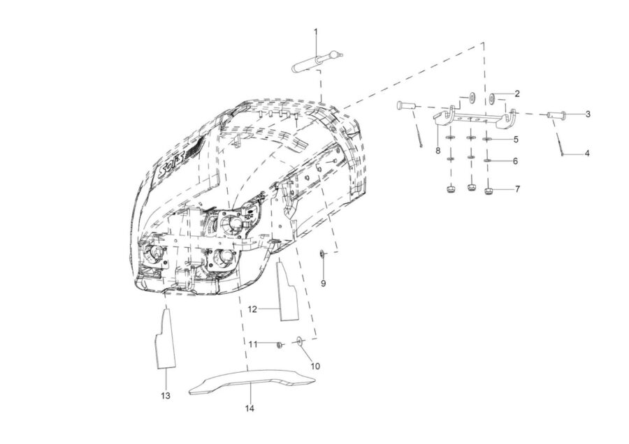 SM-1-2_BONNET ASSY.