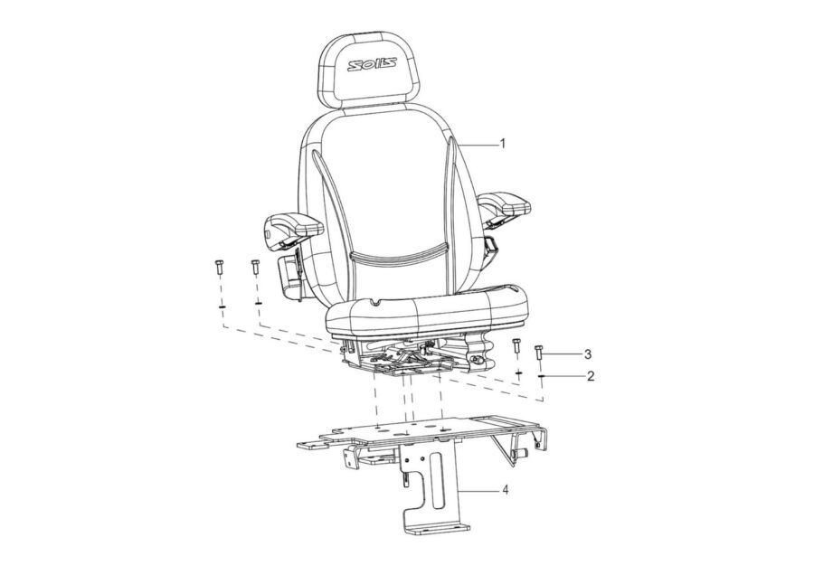 SM-4_DRIVER SEAT ASSY.