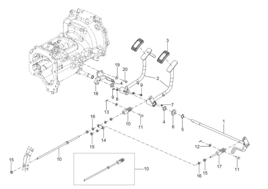 BC-2_BRAKE PEDAL ASSY.