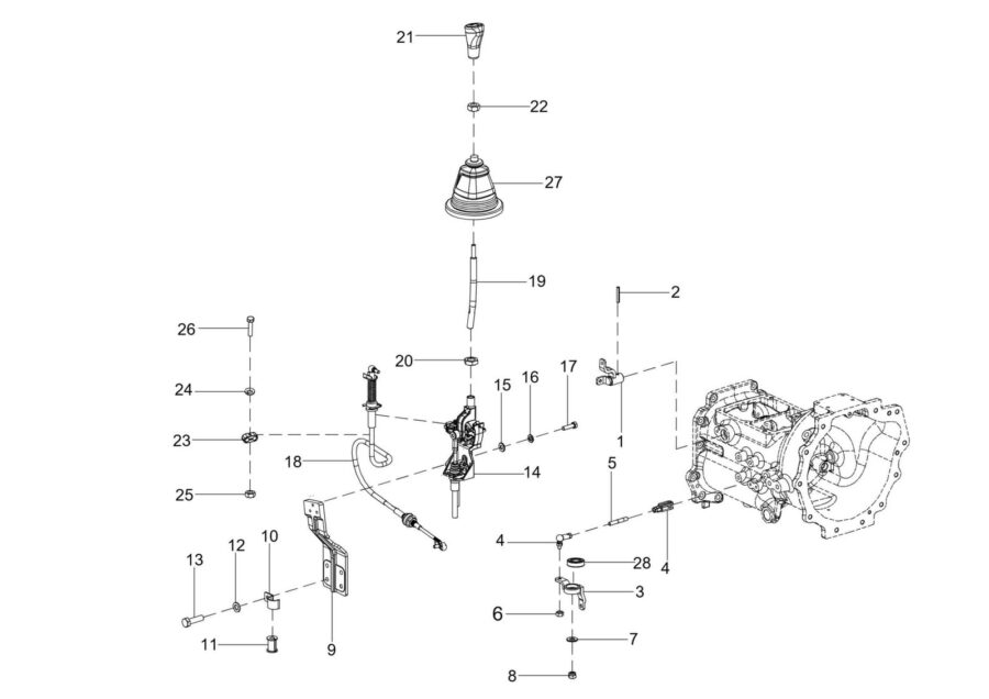BC-6_GEAR LEVER ASSY.