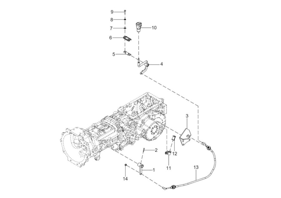 BC-8_SHUTTLE LEVER ASSY.