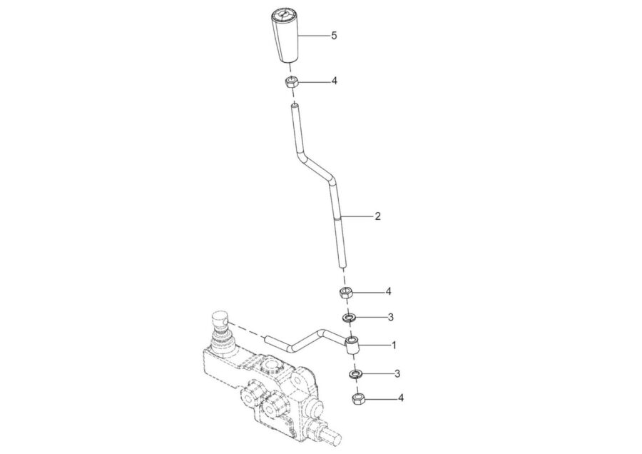BC-12_DCV LEVER ASSY.