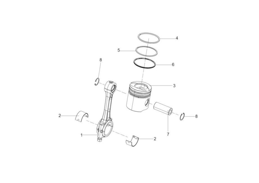EN-5_PISTON CONNECTING ROD ASSY