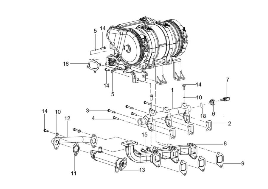EN-8_EXHAUST ASSY