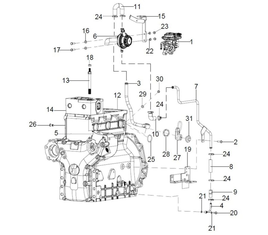 EN-9_EGR VALVE ASSY
