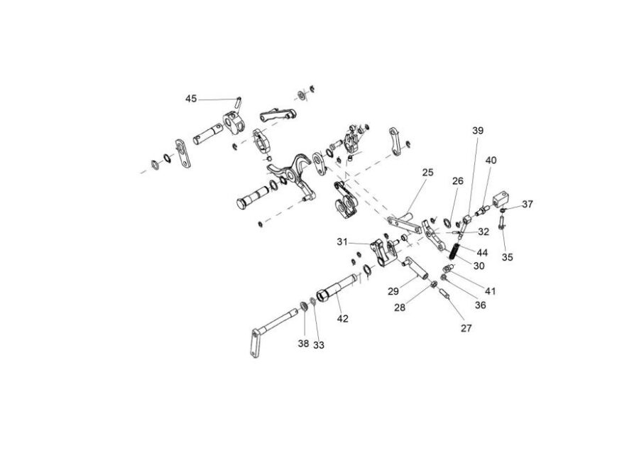 HY-3-2_INTERNAL LEVER ASSY. HYDRAULIC LIFT