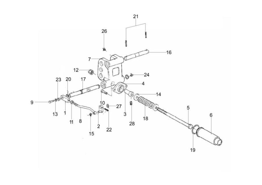 HY-4_SUPPORT TOP LINK ASSY HYDRAULIC LIFT