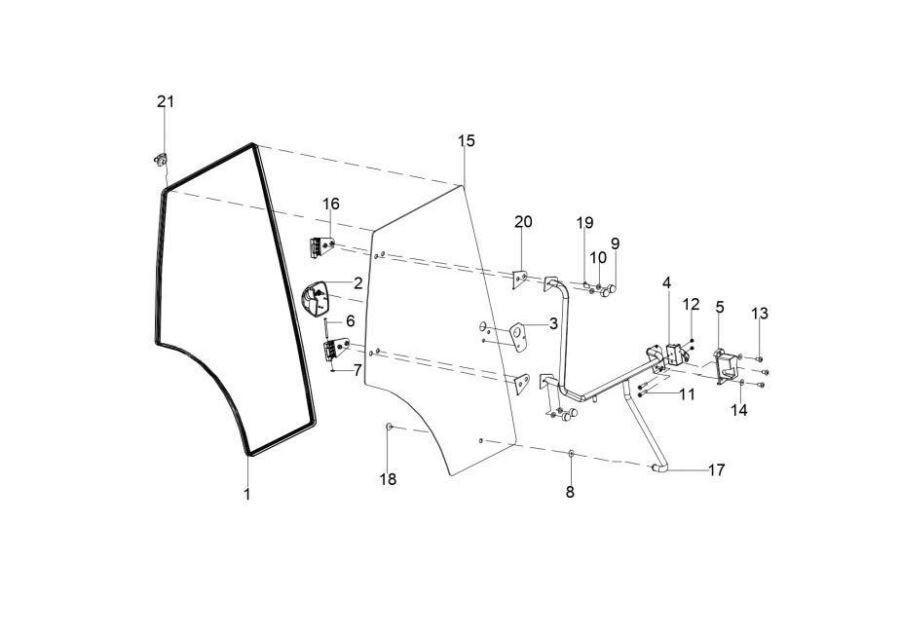 CB-9_DOOR GLASS LH