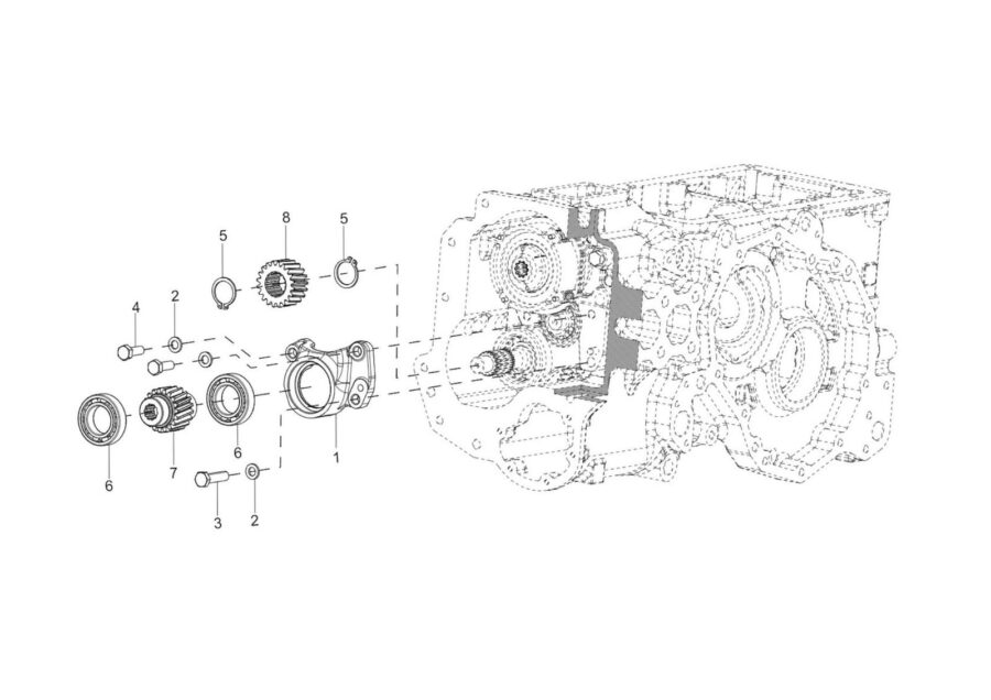 TM-5_BEARING HOLDER BRACKET ASSY.