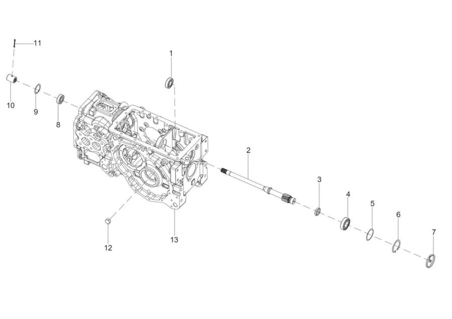 TM-6_PTO INTERMEDIATE SHAFT ASSY