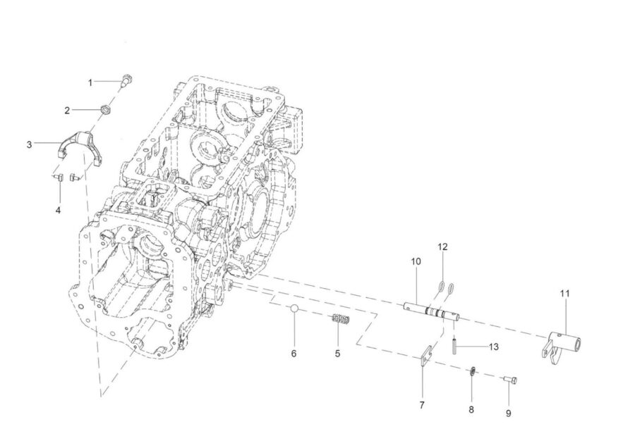 TM-10_4WD LEVER ASSY.