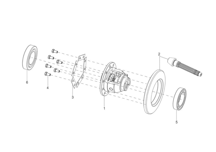 TM-15_DIFF CAGE SUB ASSY.