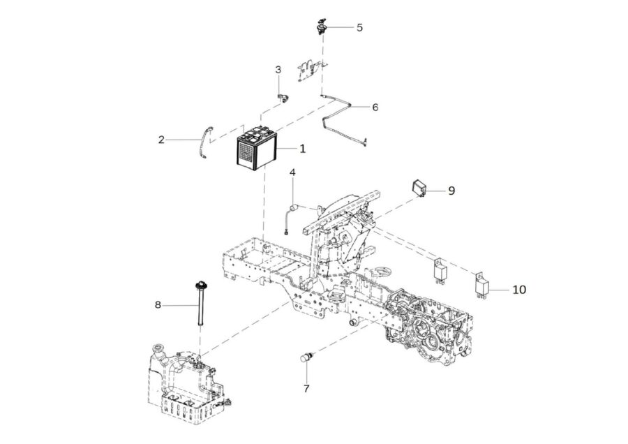 EL-10_BATTERY AND FUEL TANK AREA (HEATER ONLY)