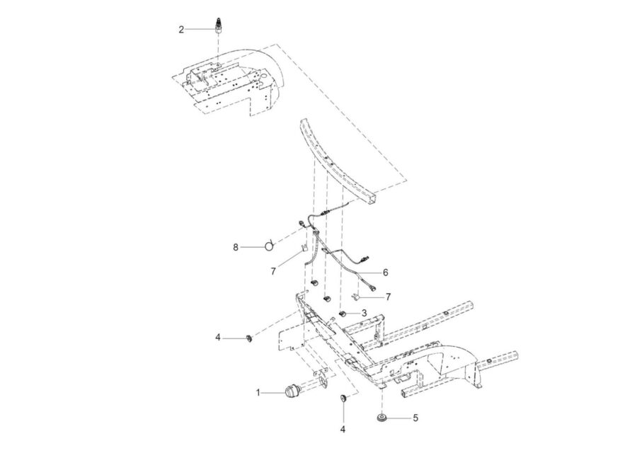 EL-12_FENDER HARNESS (HEATER ONLY)