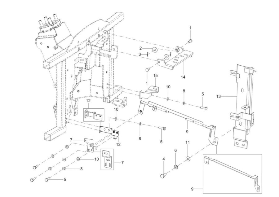 SM-4_HINGE BRACKET ASSY.
