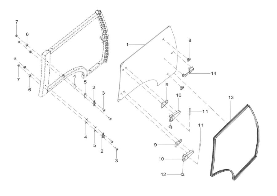CB-26_DOOR GLASS RH (HEATER ONLY)