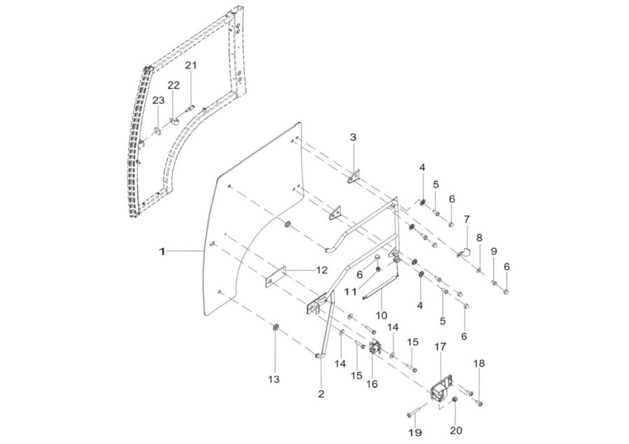 CB-27_DOOR GLASS RH (HEATER ONLY)