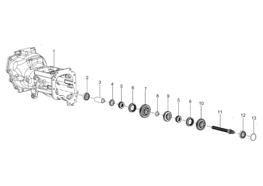 TM-7_LAY SHAFT SPEED ASSEMBLY