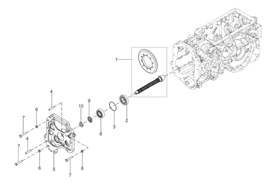 TM-10_T.P. SHAFT PRELOAD ASSEMBLY