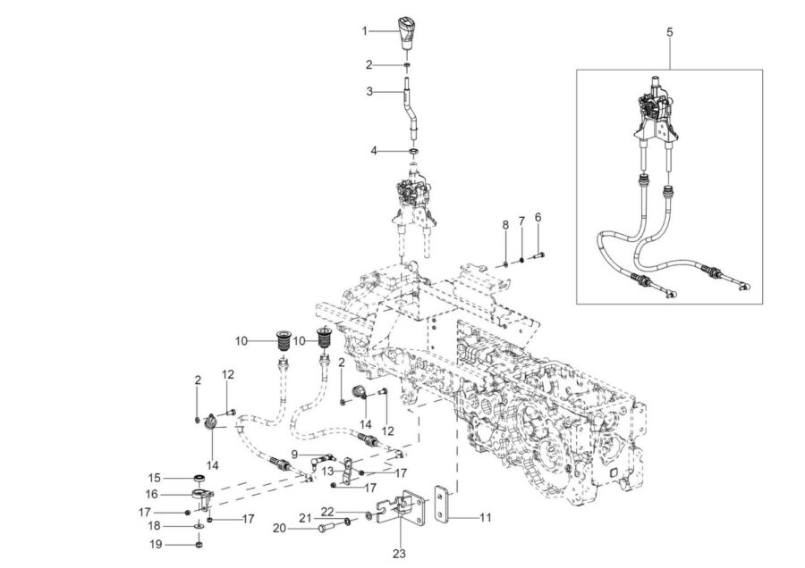 BC-4_RANGE LEVER ASSEMBLY