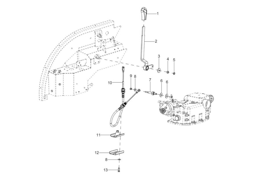 BC-8_PC LEVER ASSY