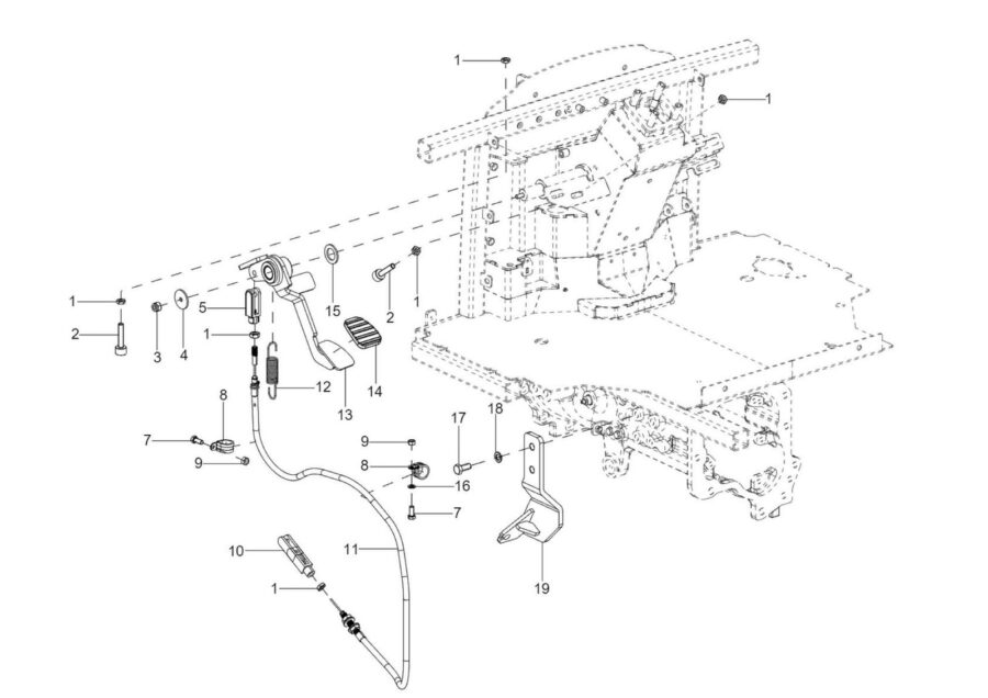 BC-12_CLUTCH PEDAL AREA