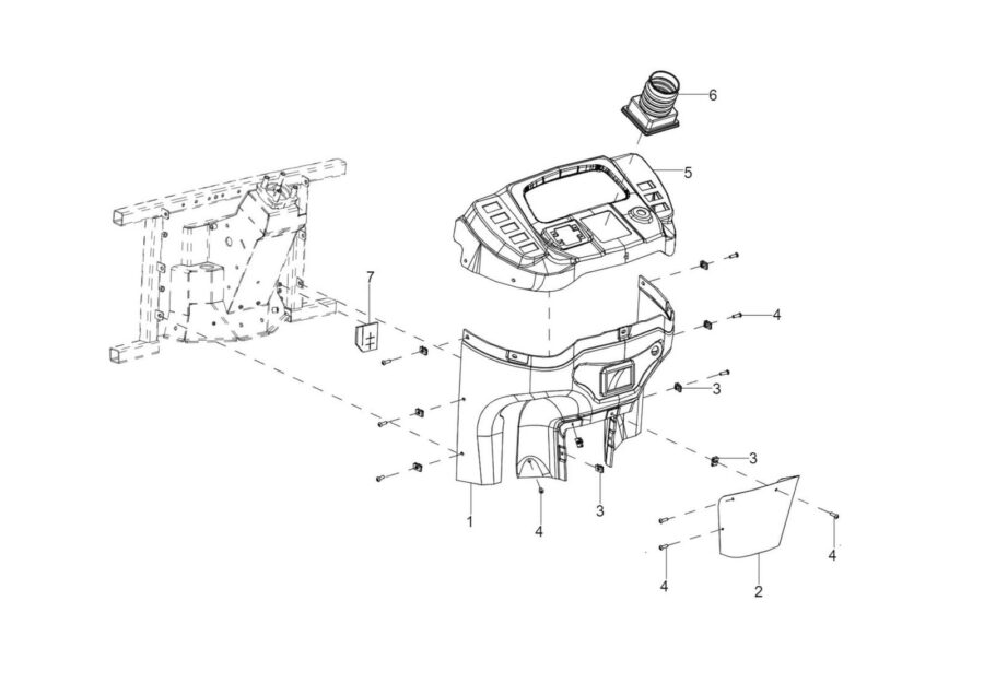 CB-23_DASHBOARD AREA (WITH HEATER)